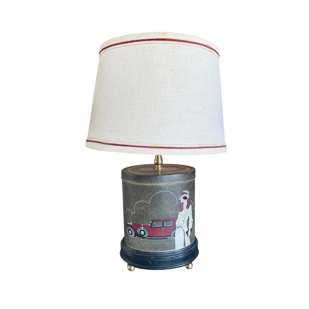 Vintage Reproduction Vintage Tin Lamp